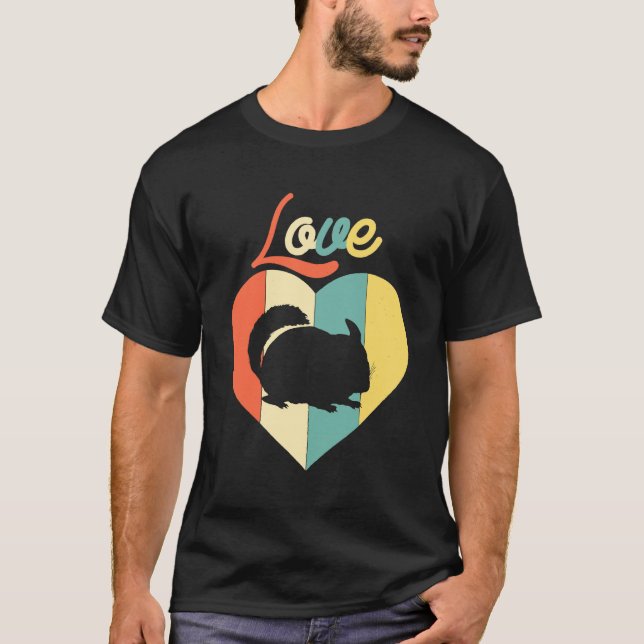 Camiseta Love Chinchilla (Frente)