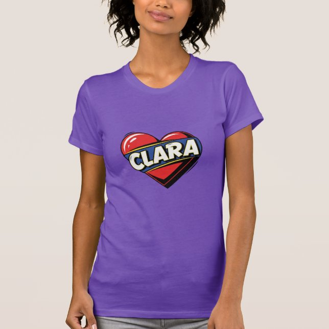 Camiseta Love Clara (Frente)