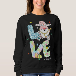 Camiseta Love Cna Nurse Life Gnomo Stethoscope Leopard East