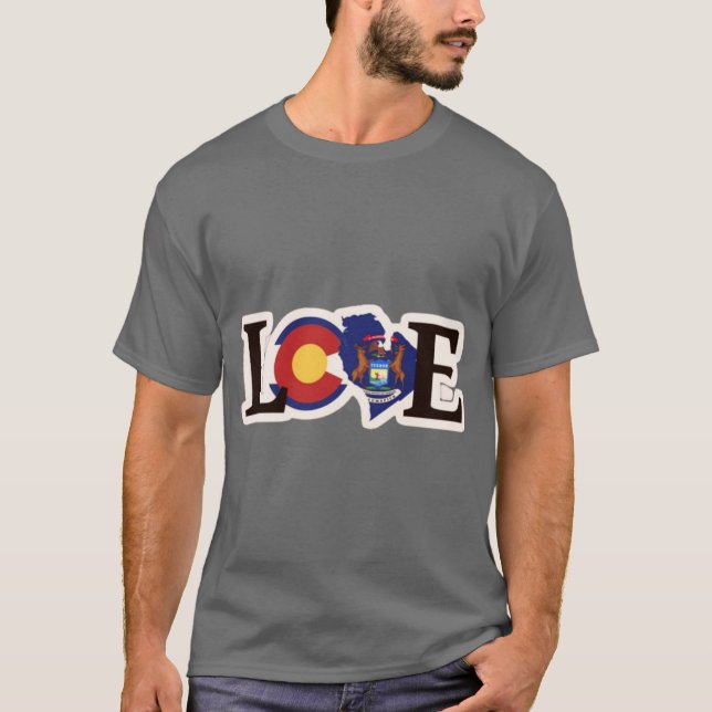 Camiseta Love Colorado Transplant Oversized (Frente)