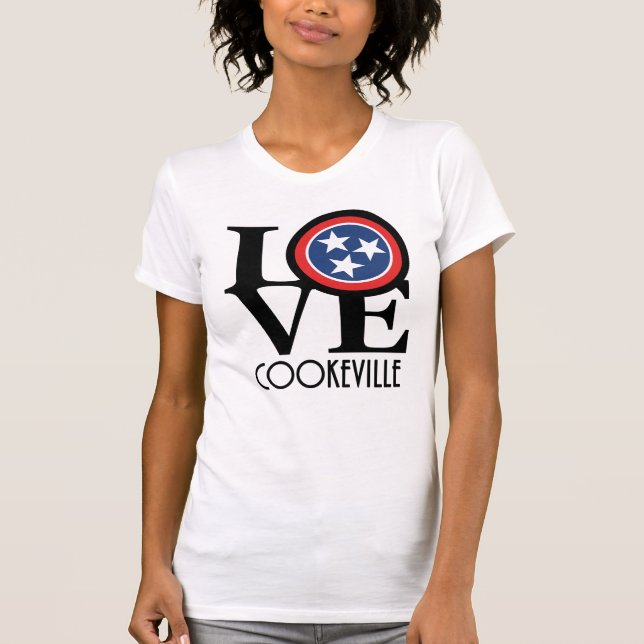 Camiseta LOVE Cookeville Tennessee (Frente)