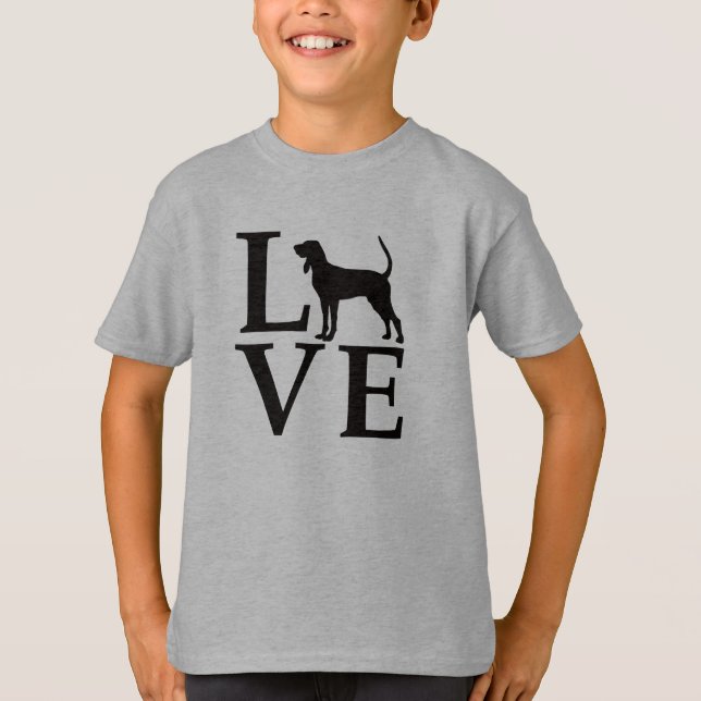 Camiseta Love Coonhounds (Frente)