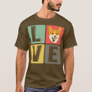 Camiseta Love Corgi Dog Breed Pet Puppy Welsh Lovers775