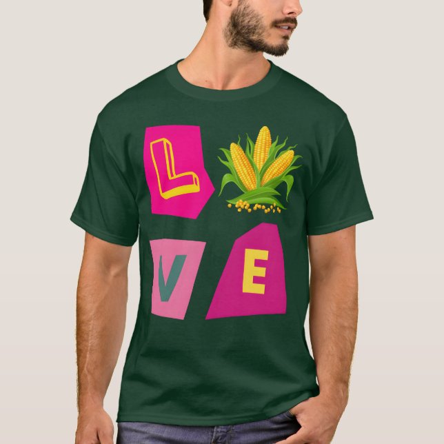 Camiseta Love Corn friend (Frente)