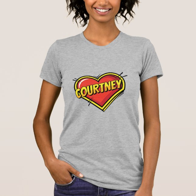 Camiseta Love Courtney (Frente)