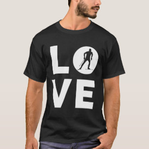 Camiseta Love Cross-country Skiing