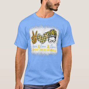 Camiseta Love Cure Women Infantil e Consciência do Cancer