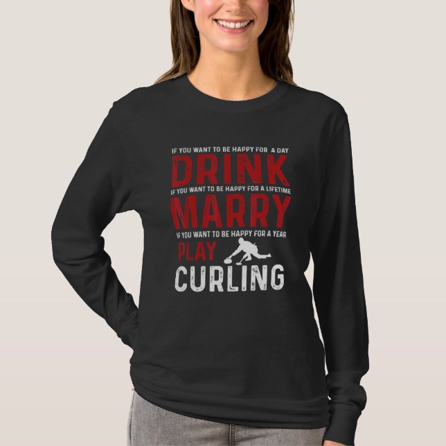 Camiseta Love Curling Team (Frente)