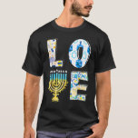 Camiseta Love Cute Hanukkah Chanukah Menorah Pajama Matchin<br><div class="desc">Adoro a família de casamentos entre Chanukah Menorah Pajama e Chanukah.</div>