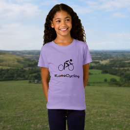 Camiseta Love Cycling, ciclista