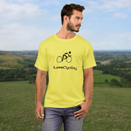 Camiseta Love Cycling, ciclista