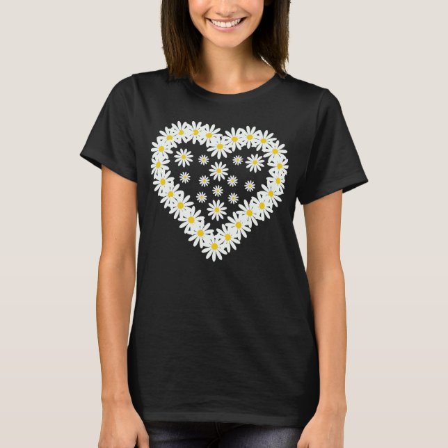 Camiseta Love Daisy Flowers (Frente)