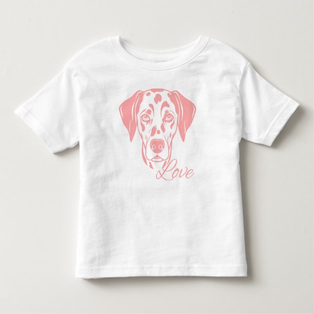 Camiseta Love Dalmata (Frente)
