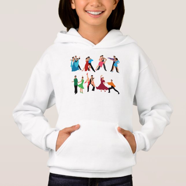 Camiseta Love Dancing Hoodie (Frente)