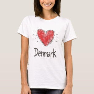 Camiseta Love Dinamarca