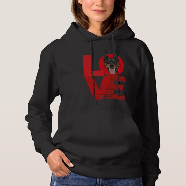Camiseta Love Doberman 189 (Frente)