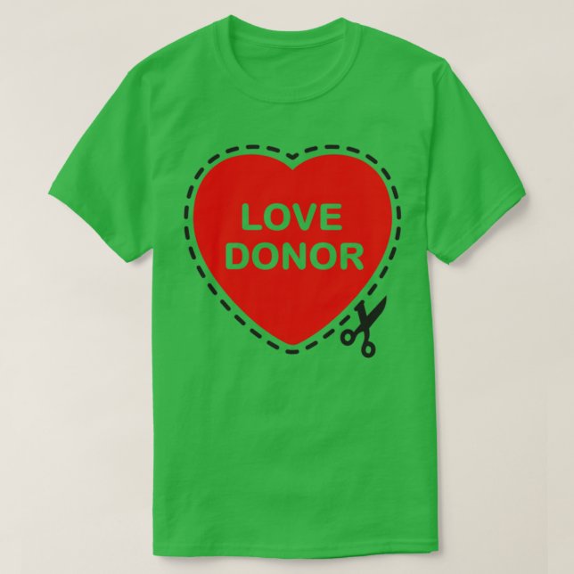 Camiseta Love Donor (Frente do Design)