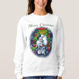 Camiseta Love Doves White Christmas version Sweatshirt