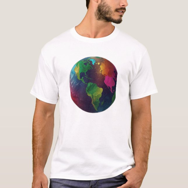 Camiseta Love Earth More - Eco Conscient T Shirt (Frente)