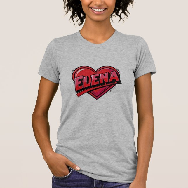 Camiseta Love Elena (Frente)