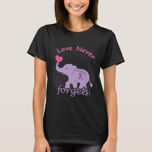 Camiseta Love End Alzheimer End Heimer Heimer Heimer Heimer