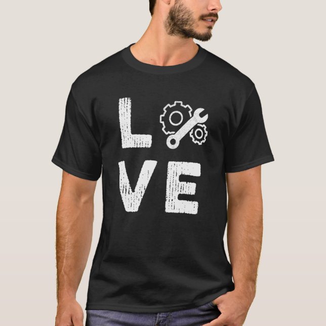 Camiseta Love Engineer  Civil Engineering Engineers (Frente)