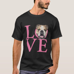 Camiseta Love English Buldogue