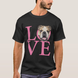 Camiseta Love English Buldogue