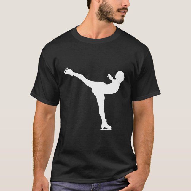 Camiseta Love Figure Ice Sking Skate Rink (Frente)