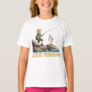Camiseta Love Fish Kid