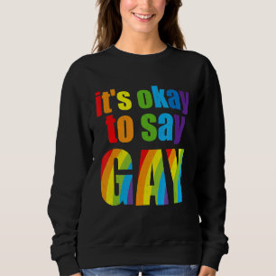 Camiseta Love Florida Gay não tem medo de dizer Gay Lgbtq G