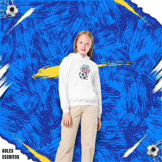 Camiseta Love for soccer kawaii anime design