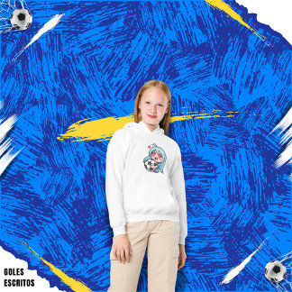 Camiseta Love for soccer kawaii anime design