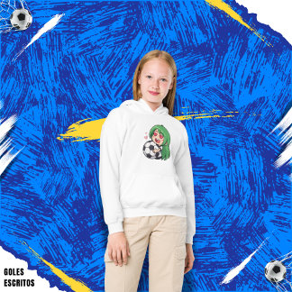 Camiseta Love for soccer kawaii anime design