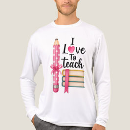 Camiseta Love for Teaching:An Inspiring Design for Educator