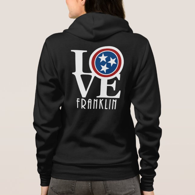 Camiseta LOVE Franklin Tennessee (Verso)