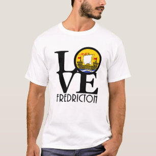 Camiseta LOVE Fredricton New Brunswick Cerâmica Ornament