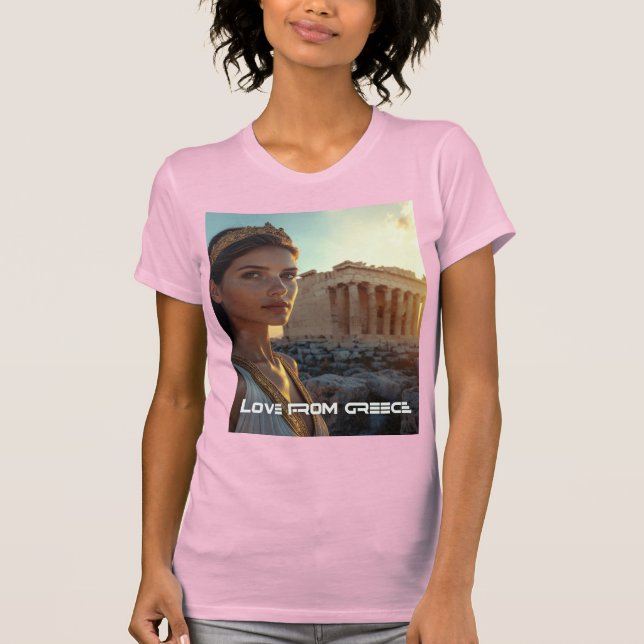 CAMISETA LOVE FROM GREECE (Frente)