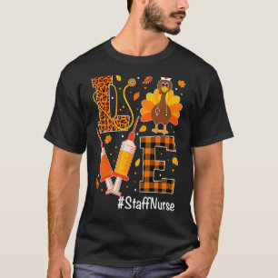 Camiseta Love Funcionarios Enfermeira Vida Turquia Seringa