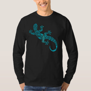 Camiseta Love Geckos Tribal Lizard Chameleon Gecko Tattoo