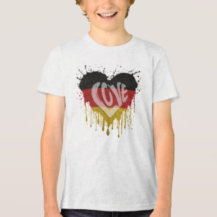 Camiseta Love Germany Flag