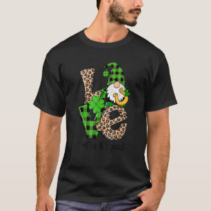 Camiseta Love Gnome Teacher Squad Dia de São Patrício Pre K