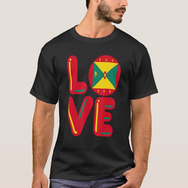 Camiseta LOVE  Grenada (Frente)