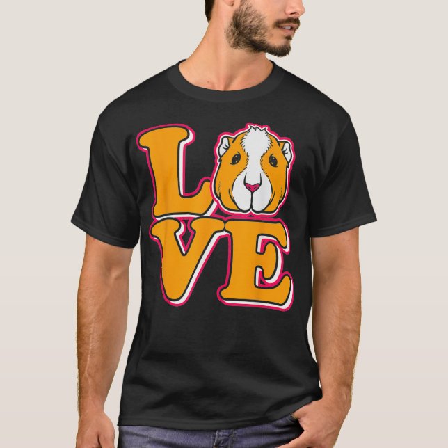 Camiseta Love Guiné Pig _4 (Frente)