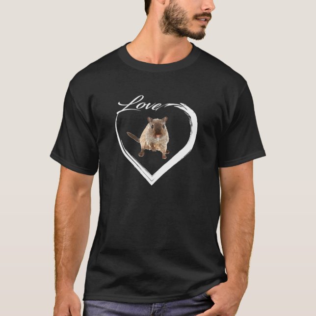 Camiseta Love Hamster Lover (Frente)