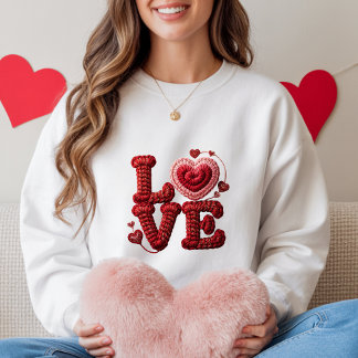 Camiseta Love Heart Sweatshirt
