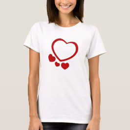 Camiseta Love Hearts-Shirt