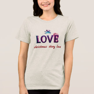 Camiseta “LOVE – História de Natal Love”