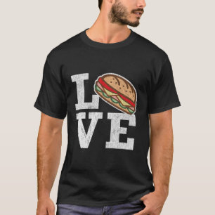 Camiseta Love Hoagie Subsea Sandwiches Gift