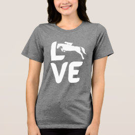Camiseta LOVE Horse Women’s Shirt – Stylish Equestrian Gift